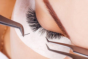 A professional rider on a horse